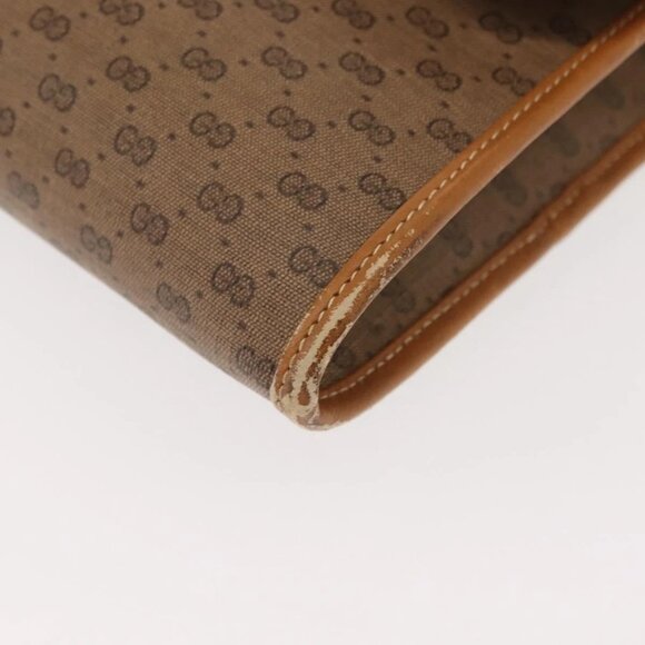 GUCCI Micro GG Supreme Shoulder Bag PVC Beige Gold 004 106 0146 Auth 149323 - Picture 5 of 16